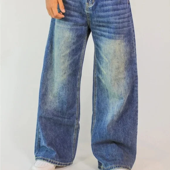 Bareline Jeans Men’s Baggy Vintage Wash - Picture 3 of 13